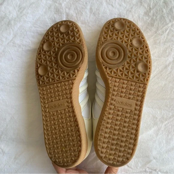 Adidas Samba OG Trainers Sneakers Shoes Cloud White/Off White/Gum 3 - Picture 6 of 7